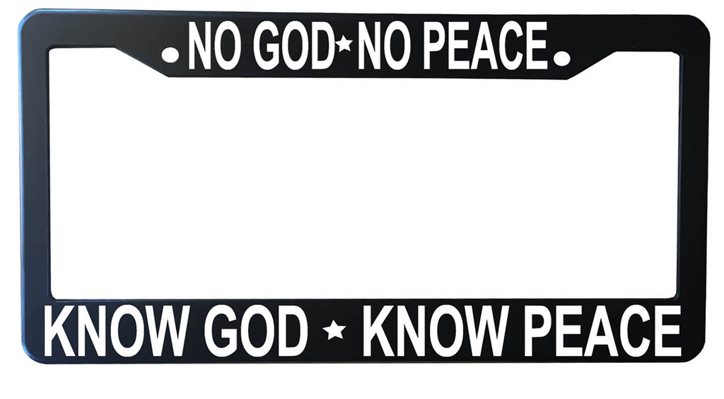 Know God Know Peace frame