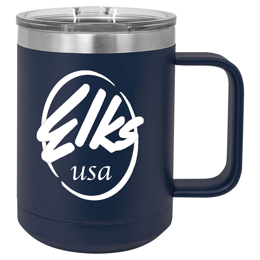 Elks USA 15 oz stainless steel Cup