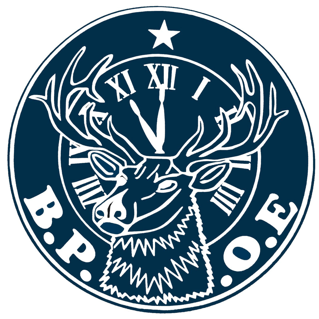 10 inch Elk BPOE sticker