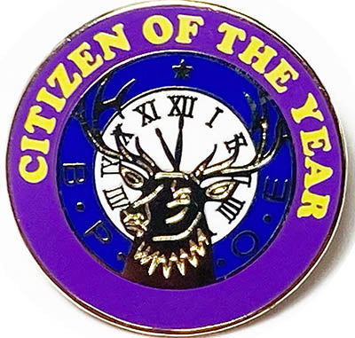 ELK CITIZEN OF THE YEAR PIN