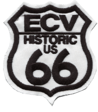 3 inch ECV Historic Rt 66 Patch