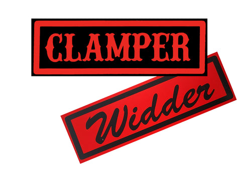 WIDDER/CLAMPER Refrigerator magnets