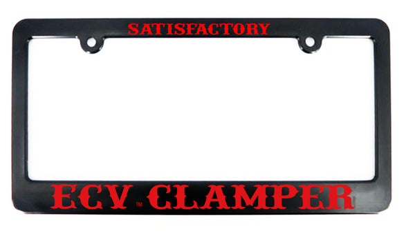 Sale// Heavy duty plastic CLAMPER license plate frame – Wreck'n Ball ...