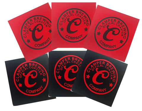 6 ECV Drink Coasters
