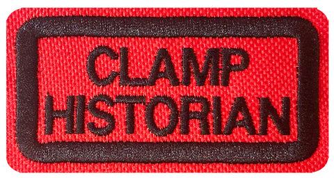 This is a 3 inch Clamp Historian patch