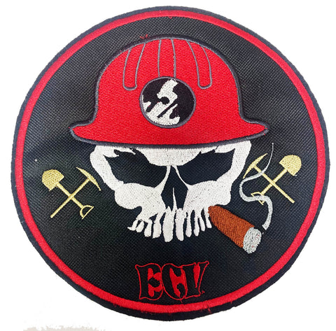 7 Inch Center Miner Back Patch