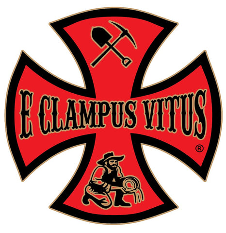 Iron Cross ECV sticker 3 inch