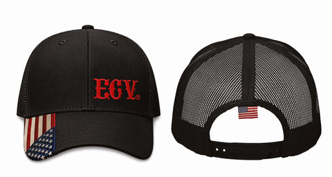 Patriotic Flag ECV® Trucker cap