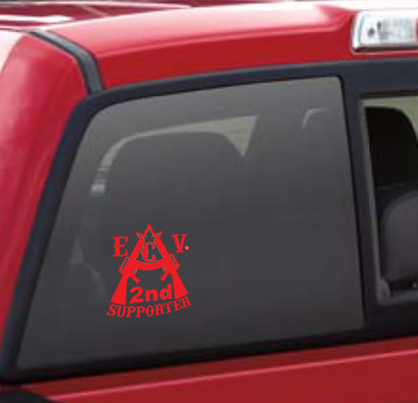 6 INCH VINYL 2ND AMENDMENT STICKER – Wreck'n Ball Enterprises