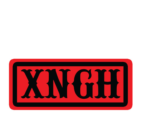 6 inch XNGH vinyl sticker