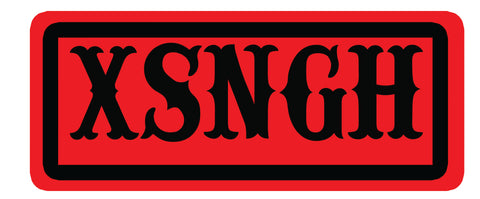 6 inch XSNGH vinyl sticker