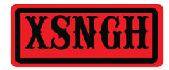 6 inch XSNGH vinyl sticker