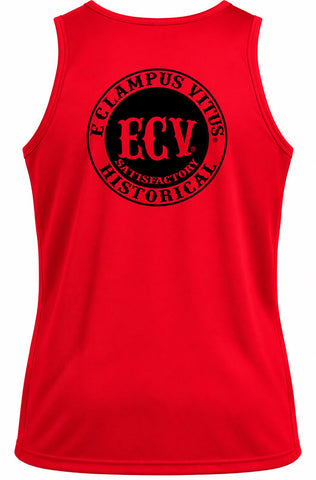 Men’s Moisture Wicking Polyester ECV tank top.