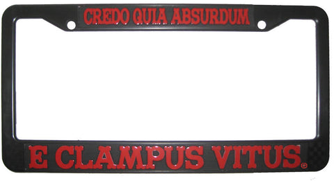 Clamper License Plate Frame