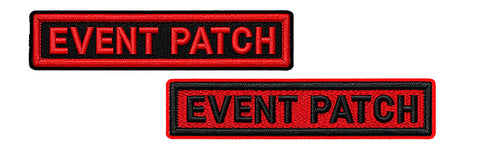 1X4 INCH EVENT PATCH