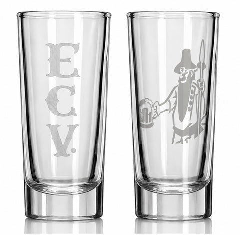 One 2 oz ECV Tequila-Style Shot Glass.