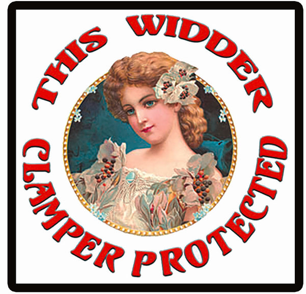 4 inch Widder Clamper protected sticker – Wreck'n Ball Enterprises