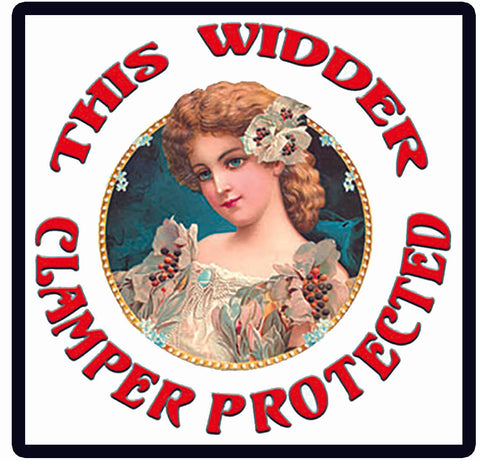 4 inch Widder Clamper protected  sticker