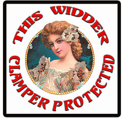 4 inch Widder Clamper protected  sticker