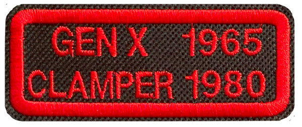 Clamper Generational patches – Wreck'n Ball Enterprises