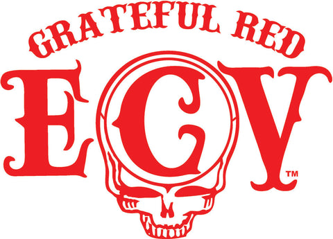 Grateful Red Sticker