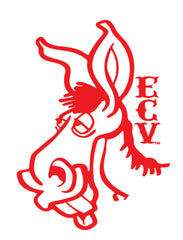 ECV Jackass Head sticker