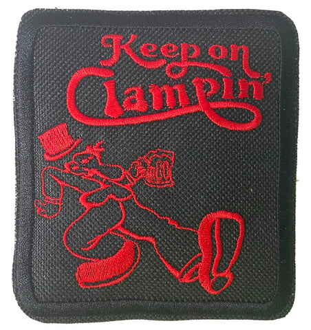 Keep on Clampn" Patches