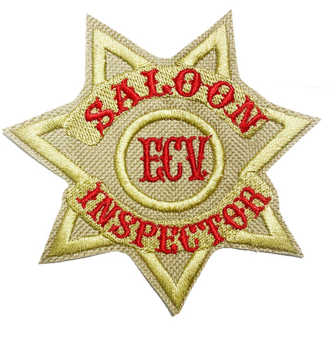 7-Point Star: Saloon Inspector Patch