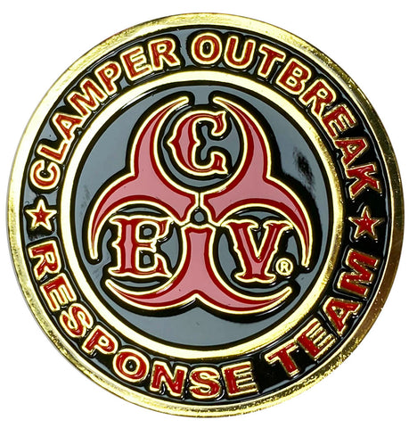 Pin 1 1/2 inch Clamper Outbreak Response Team