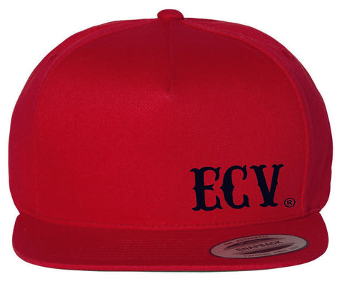 Sale! Red Flat Bill Snapback cap