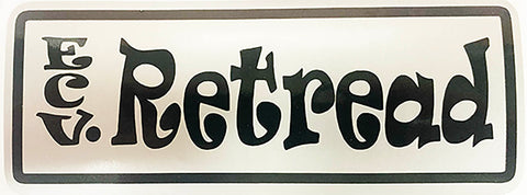 6 inch retread sticker