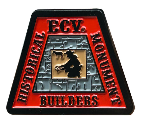 Historical Monument Builders pin