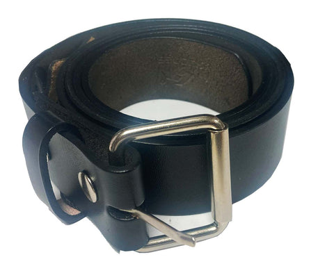 Genuine ECV leather belt with buckle
