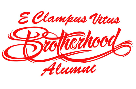 6 IN ECV Alumni Sticker