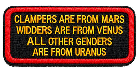 4-Inch “Clampers Are from Mars” Patch