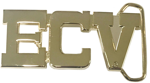 Back in stock ECV gold belt buckle