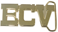 Back in stock ECV gold belt buckle