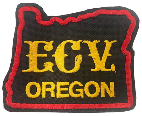 state of Oregon 4 inch patch