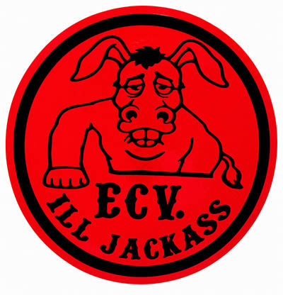 Sticker "ILL JACKASS"
