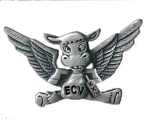 Winged Jackass Pin