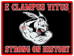 3 X2 inch Strong on History Sticker.