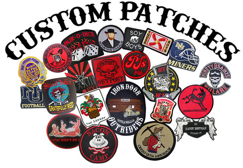 Featuring: Custom Patches.