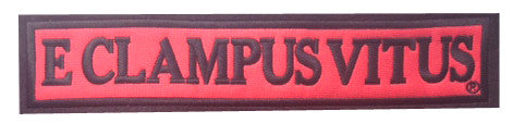 Straight 10-inch E Clampus Vitus  Patch