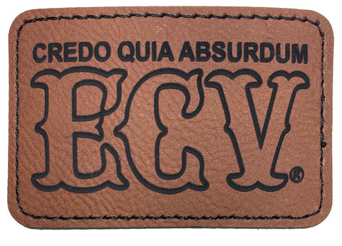 2X3 Leather ECV Patch