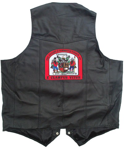 Vest w/Coat of Arms Back Patch