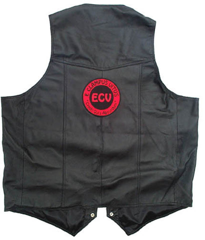 Vest with 5 inch ECV Round Back Patch