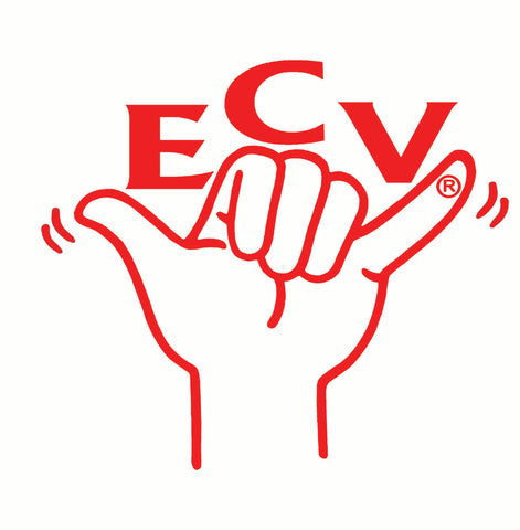 4 Inch ECV Hangn" Loose Window Sticker