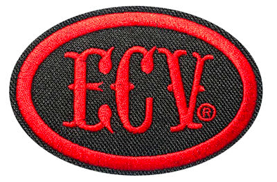 Oval 3 1/2 inch ECV Patch