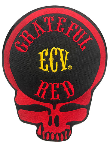 11 inch Grateful Red ECV Patch
