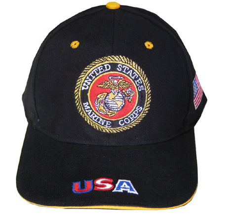 Black Marine Cap